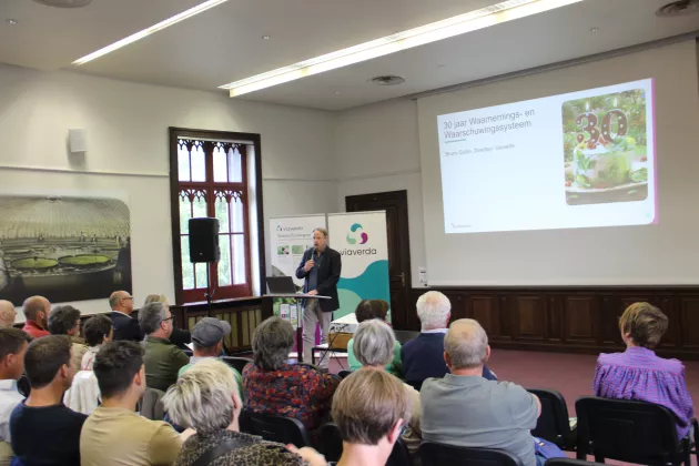 Directeur Bruno Gobin van Viaverda schetste kort de historiek van het waarschuwingssysteem