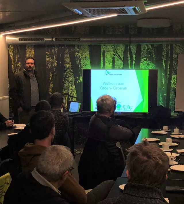 Lezing bij Anrob Green Traders